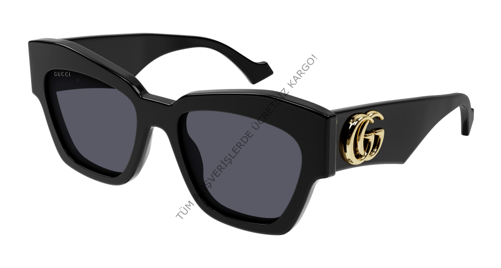 Gucci 1422S 001 55-19-145 Kadin Günes Gözlügü