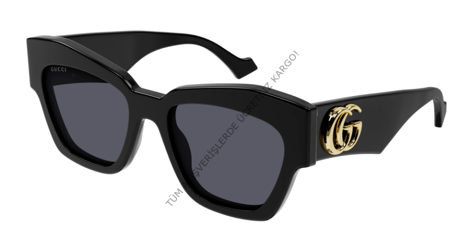 Gucci 1422S 001 55-19-145 Kadin Günes Gözlügü