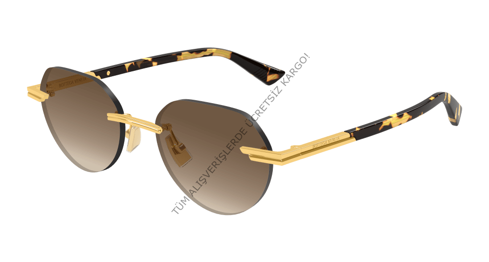 Bottega Veneta 1379S 003 51-19-145 Kadin Günes Gözlügü