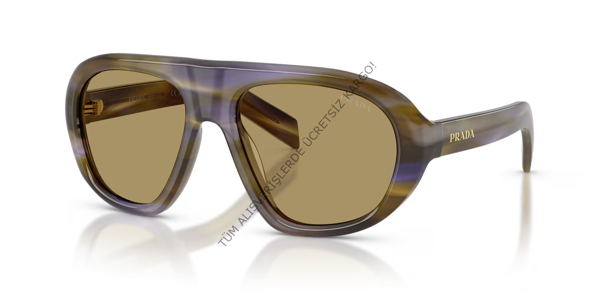 Prada C05S 23G70G 57 Unisex Günes Gözlük