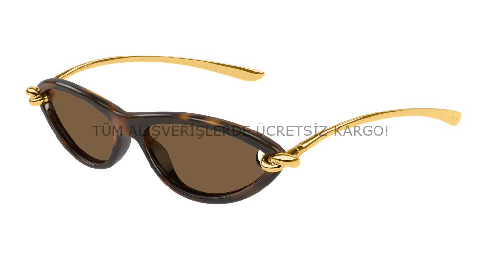 Bottega Veneta BV1390S 002 56-14-145 Kadin Günes Gözlügü