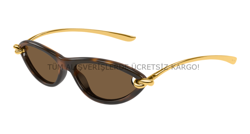 Bottega Veneta BV1390S 002 56-14-145 Kadin Günes Gözlügü