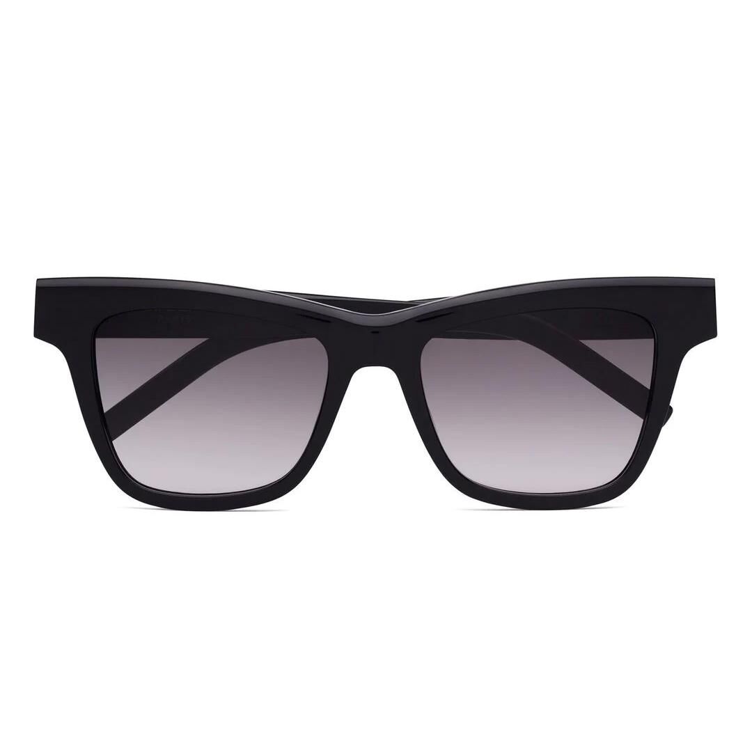 Saint Laurent SL M106 BLACK BLACK GREY 52-18-140 Kadin Günes Gözlügü