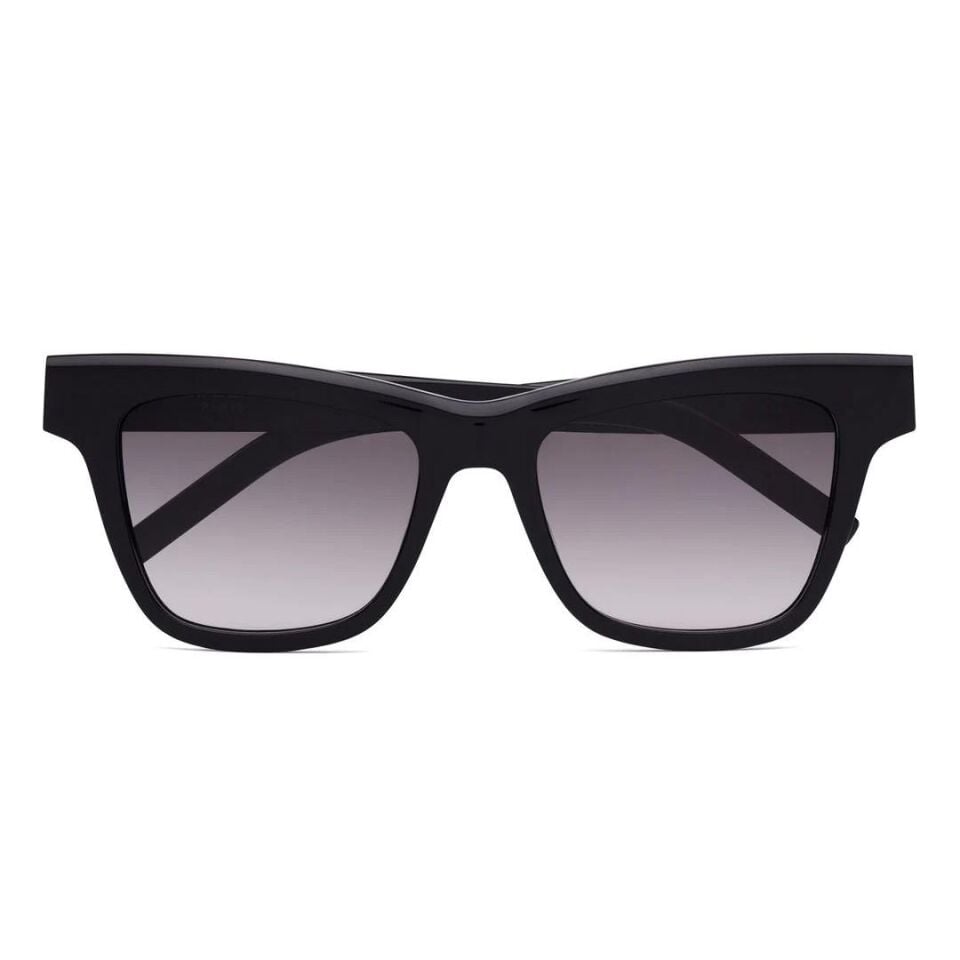 Saint Laurent SL M106 BLACK BLACK GREY 52-18-140 Kadin Günes Gözlügü