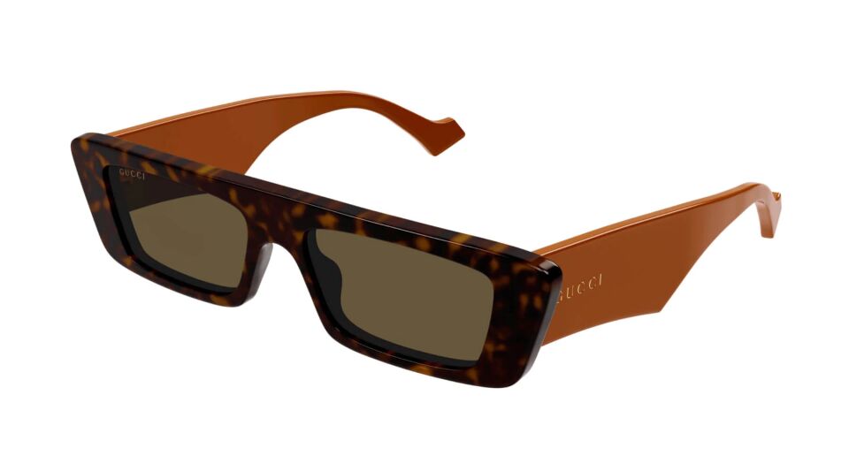 Gucci GG1331S HAVANA ORANGE BROWN 54-16-145 Kadin Günes Gözlügü