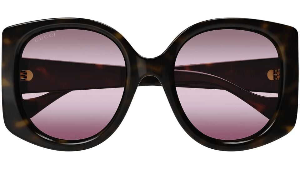 Gucci GG1257S HAVANA HAVANA RED 53-22-145 Kadin Günes Gözlügü
