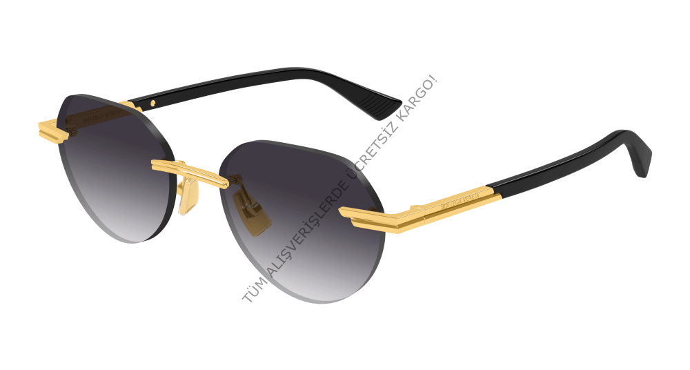 Bottega Veneta BV1379S 001 51-19-145 Unisex Günes Gözlük