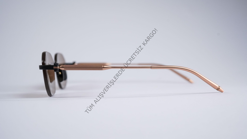 Presidorya PD 7032 MBLK/MRGLD 55-18-145 Unisex Günes Gözlük