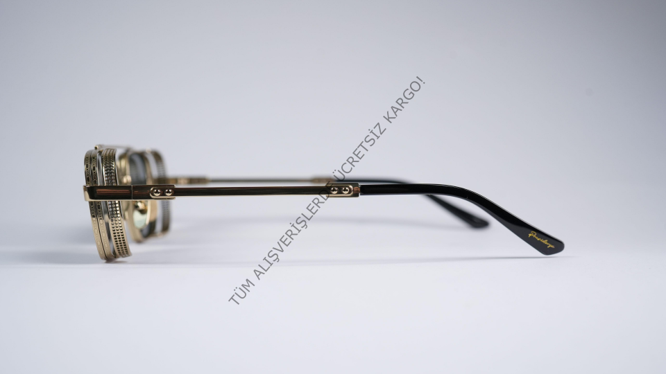 Presidorya PD 7031 SGLD/GRN 55-17-145 Unisex Günes Gözlük