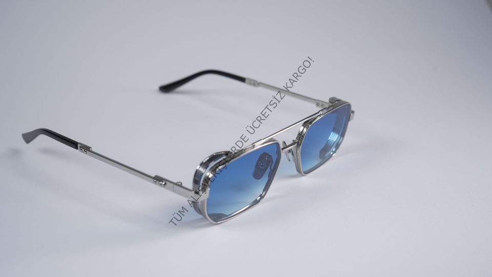 Presidorya PD 7031 SSIL/BLU 55-17-145 Unisex Günes Gözlük