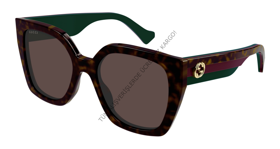 Gucci 1300S 002 55-19-145 Kadin Günes Gözlügü