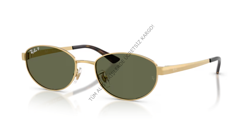 Rayban 0RB3774D 001/9A 55 Kadin Günes Gözlügü