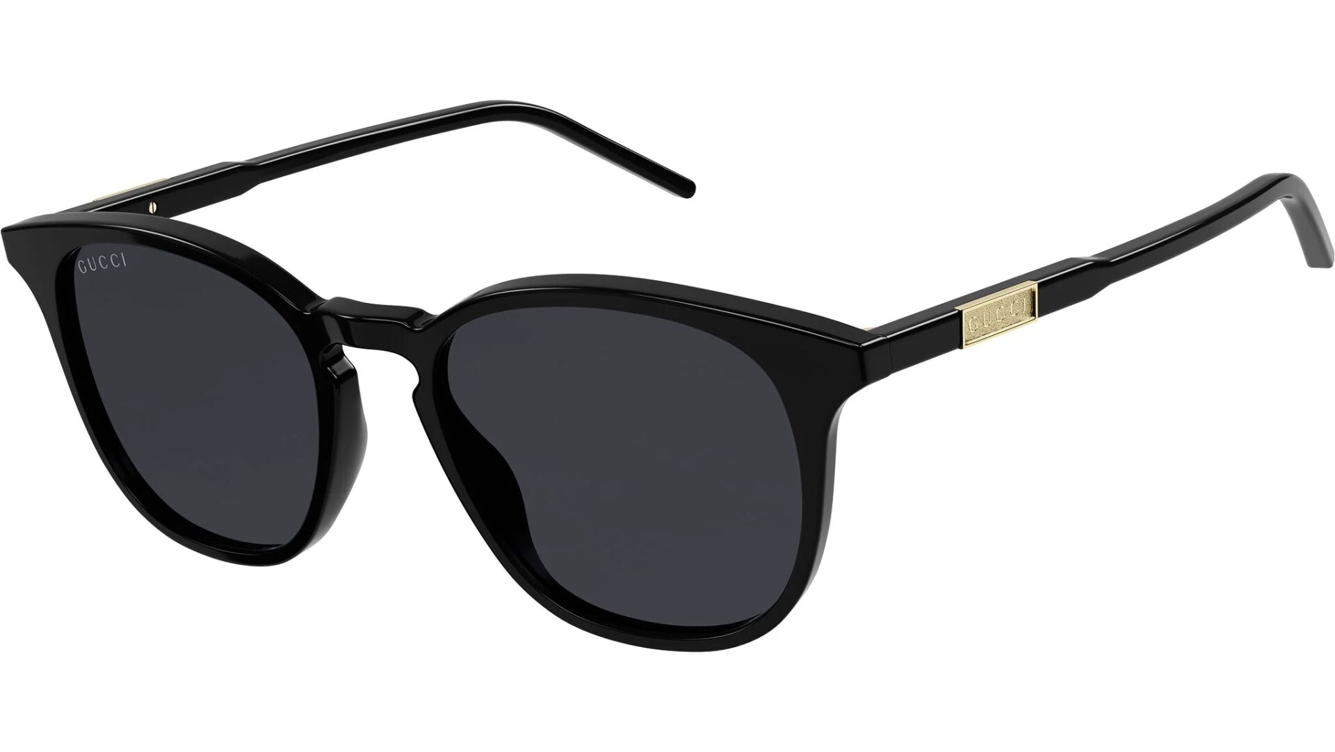 Gucci GG1157S 001 BLACK BLACK GREY Unisex Güneş Gözlük
